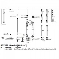 [해외]락샥 나사 키트 닫기 Boxxer 1137117149 Silver