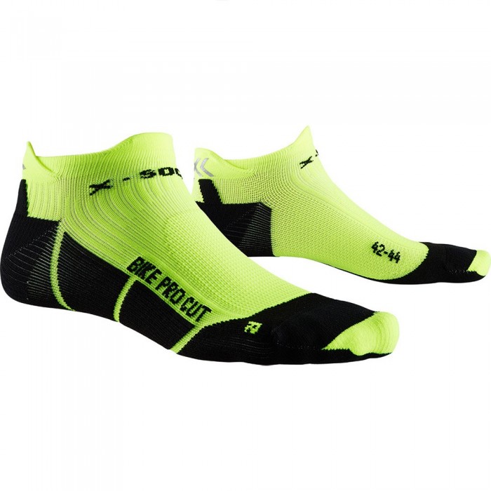 [해외]X-SOCKS Pro Cut 양말 1137057189 Opal Black / Phyton Yellow