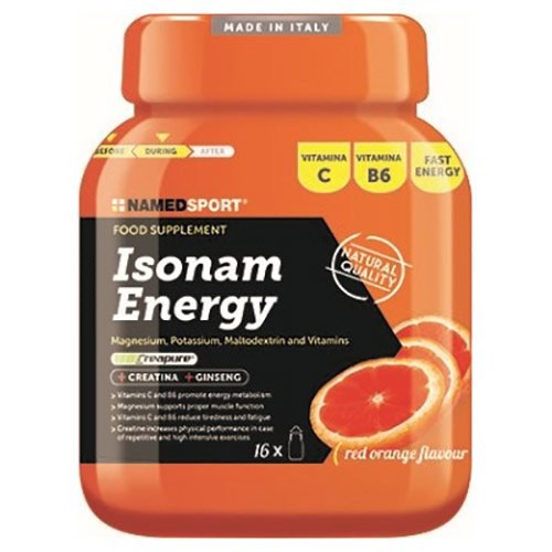 [해외]NAMED SPORT 오렌지 파우더 Isonam Energy 480g 4137002515 Orange