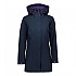 [해외]CMP Fix Hood Long 38Z5386 소프트쉘 자켓 4136913629 Black Blue