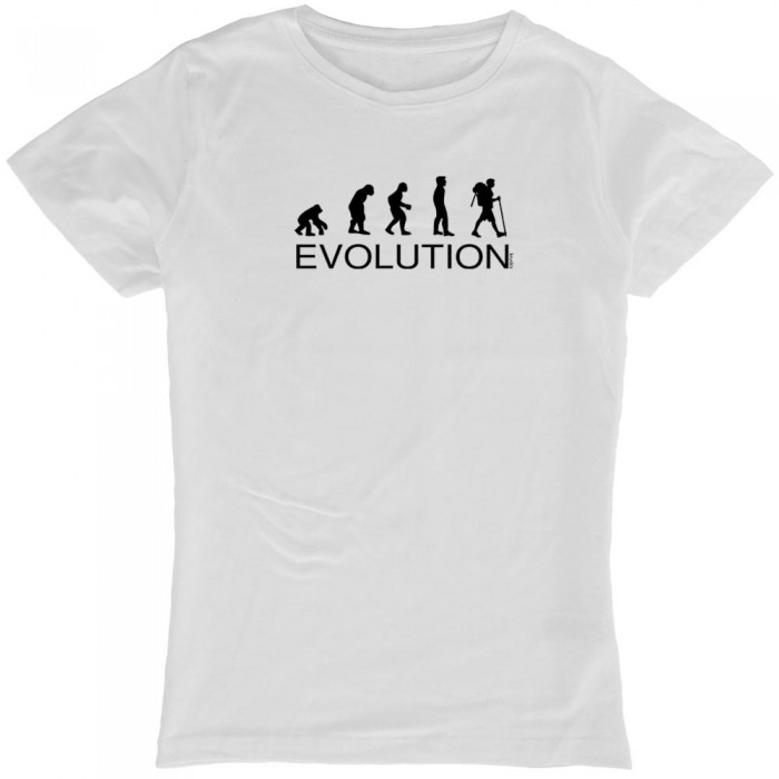 [해외]KRUSKIS Evolution 하이킹 반팔 티셔츠 4136665592 White