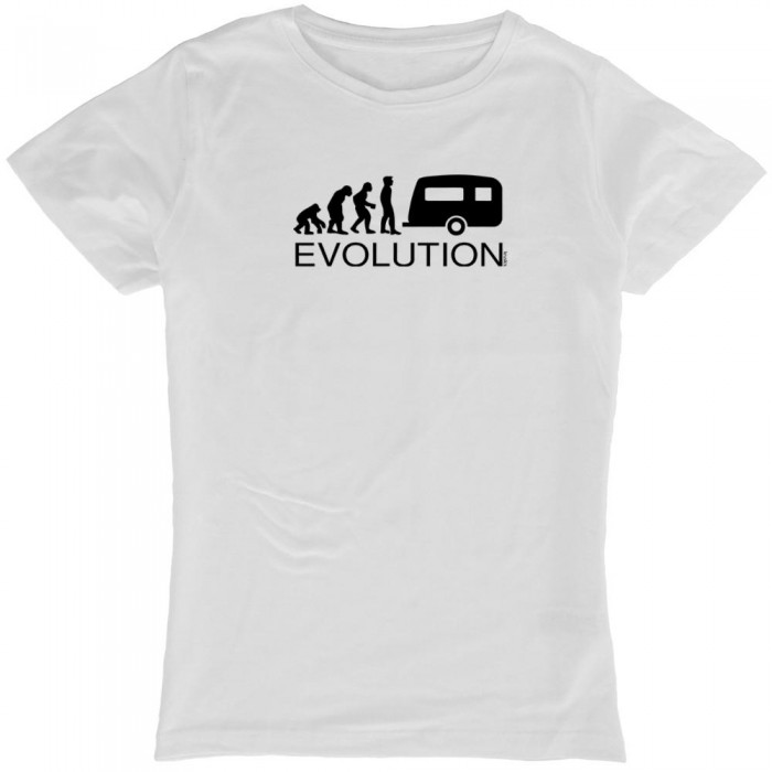 [해외]KRUSKIS Evolution Caravanning 반팔 티셔츠 4136665595 White