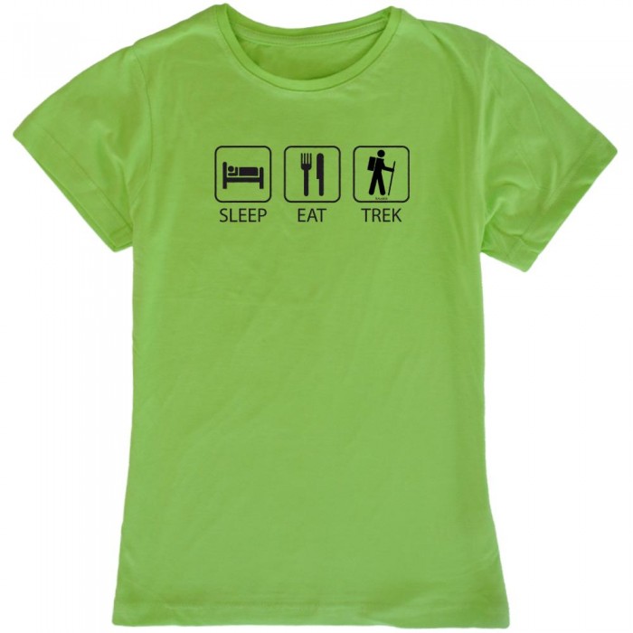 [해외]KRUSKIS Sleep Eat And Trek 반팔 티셔츠 4136696486 Light Green