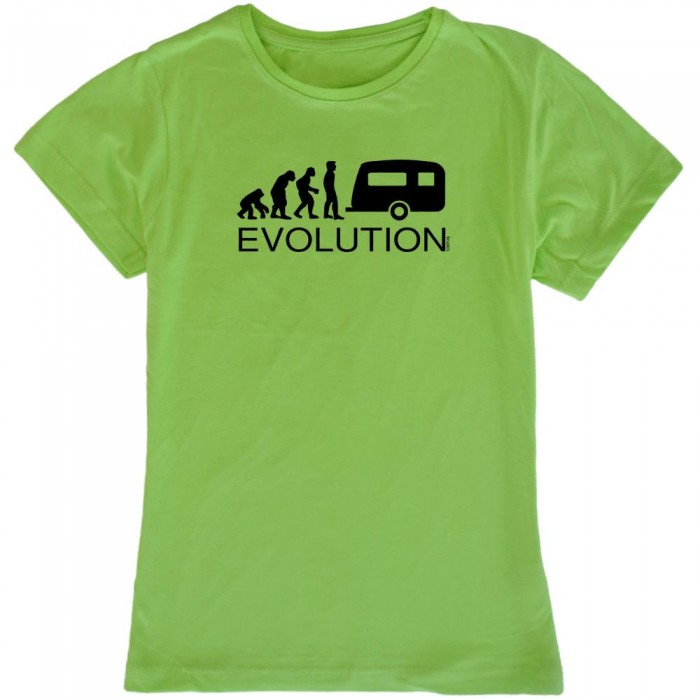 [해외]KRUSKIS Evolution Caravanning 반팔 티셔츠 4136696489 Light Green
