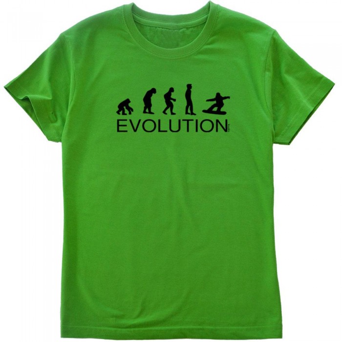 [해외]KRUSKIS Evolution Snowboard 반팔 티셔츠 4136696466 Green