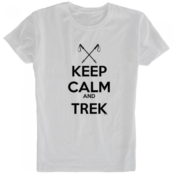 [해외]KRUSKIS Keep Calm And Trek 반팔 티셔츠 4136696477 White