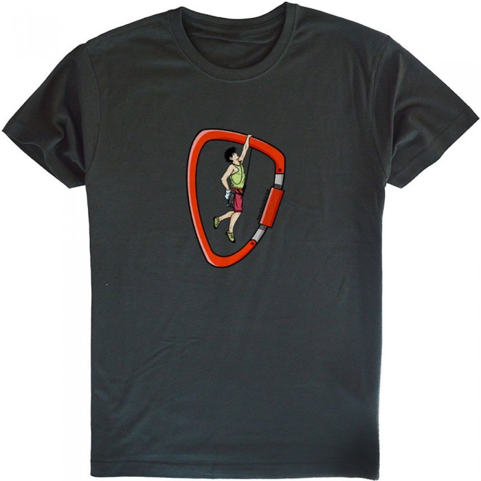 [해외]KRUSKIS Climber 반팔 티셔츠 4137151655 Dark Grey