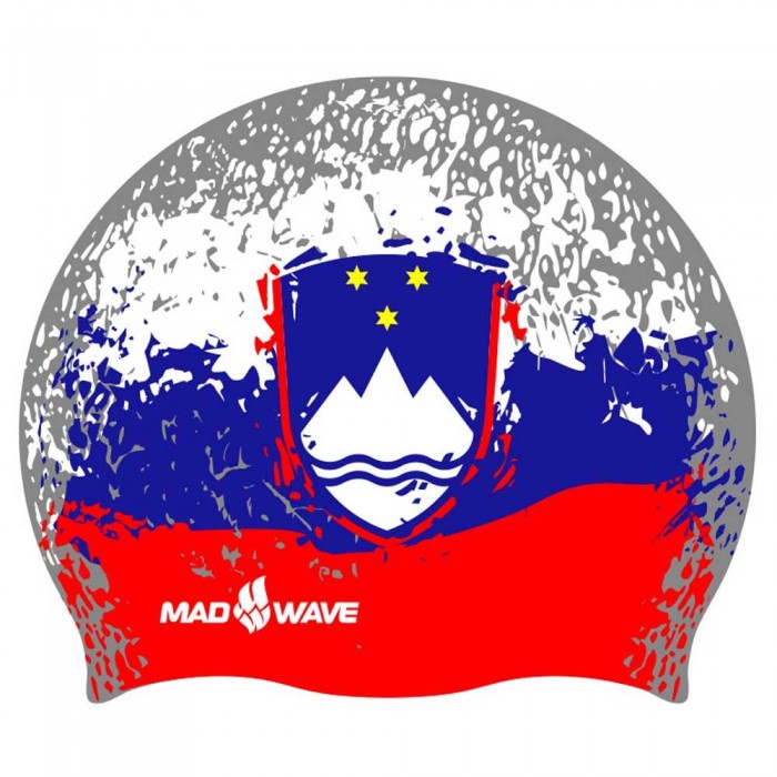 [해외]매드웨이브 수영 모자 Slovenia 6136779214 Multicolor