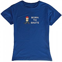 [해외]KRUSKIS Born To Skate 반팔 티셔츠 14137288229 Royal Blue