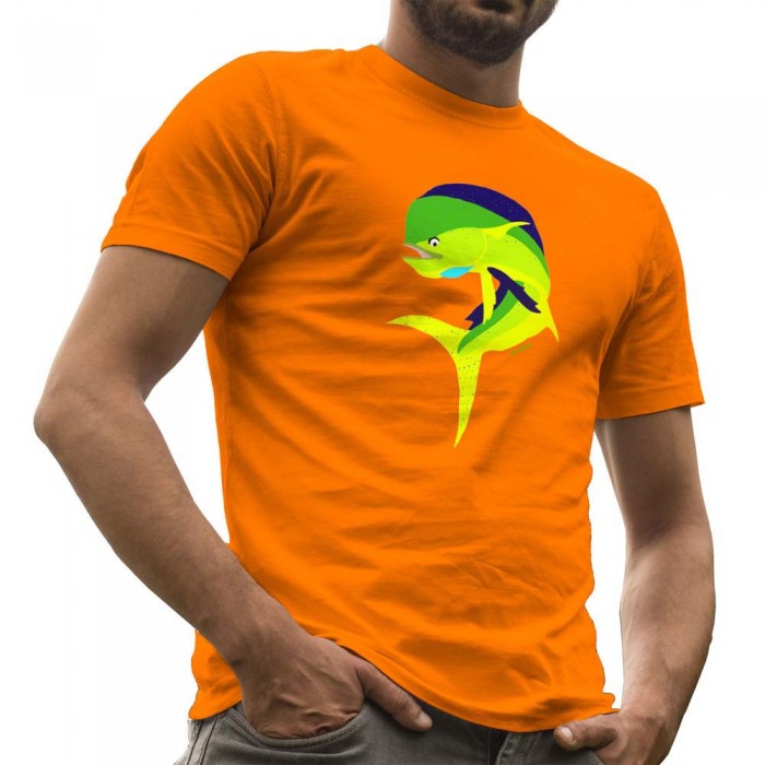[해외]KRUSKIS Jumping Dorado 반팔 티셔츠 10122868 Orange