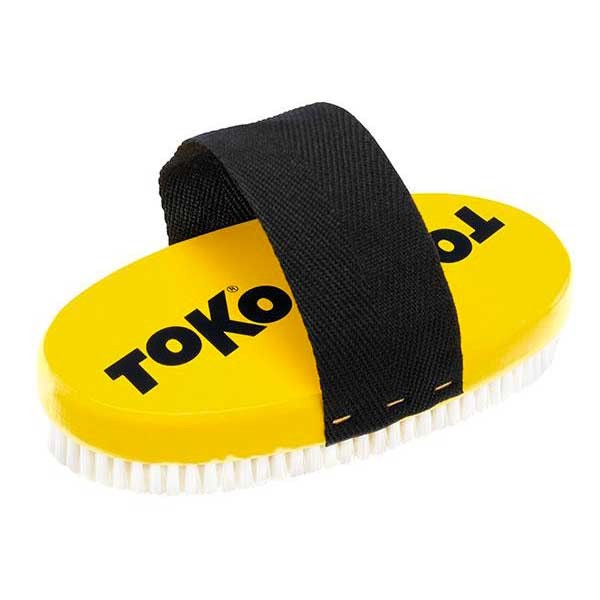 [해외]토코 베이스 브러시 Oval Nylon With Strap 518252 Yellow