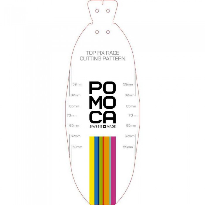 [해외]POMOCA 커팅 패턴 탑 픽스 레이스 5658363