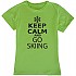 [해외]KRUSKIS 반팔 티셔츠 Keep Calm And Go 스키ing 5136634192 Light Green