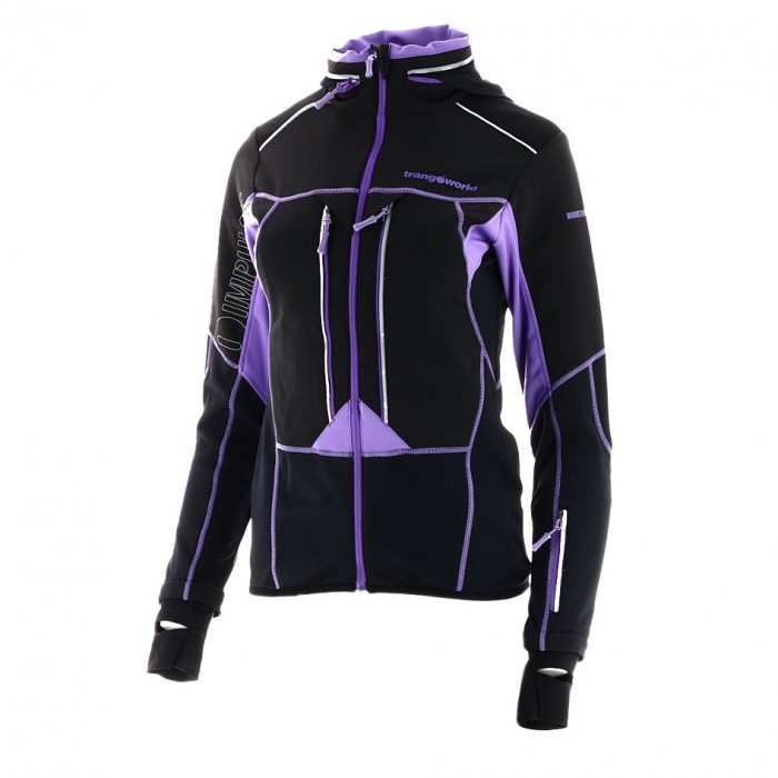 [해외]트랑고월드 재킷 Varka 5669607 Black / Deep Lavender