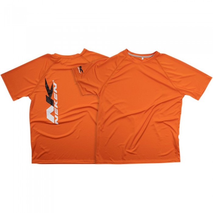 [해외]NEKEN 로고 반팔 티셔츠 9137317559 Orange