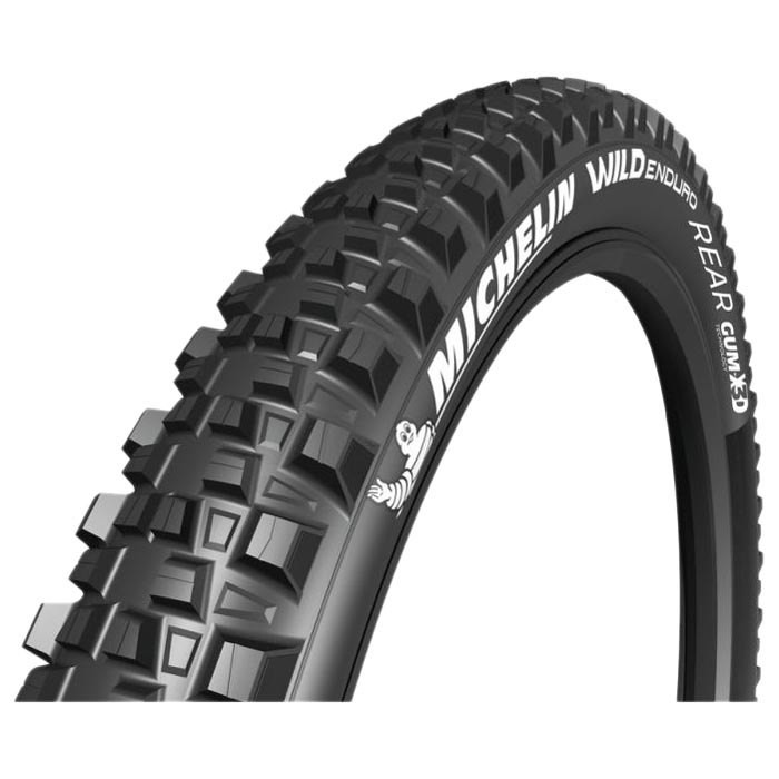 [해외]미쉐린 Wild Enduro Rear Gum-X Tubeless 27.5´´ x 2.40 단단한 MTB 타이어 1137176447 Black