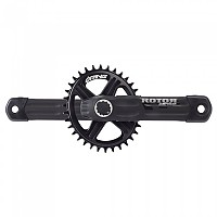 [해외]ROTOR 2inpower DM MTB Boost 파워미터가 장착된 크랭크셋 1137302944 Black / Grey