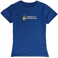[해외]KRUSKIS Born To Spearfishing 반팔 티셔츠 10137313064 Royal Blue