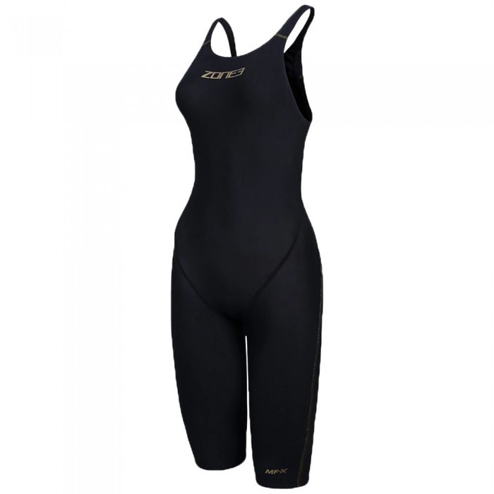 [해외]ZONE3 Performance Gold Swimsuit 6136720024 Black
