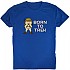 [해외]KRUSKIS Born To Trekk 반팔 티셔츠 4137313072 Royal Blue