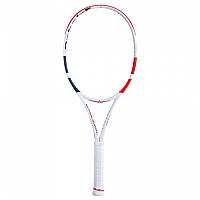 [해외]바볼랏 고정되지 않은 테니스 라켓 Pure Strike 팀 12137293494 White / Red / Black