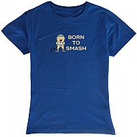 [해외]KRUSKIS Born To Smash 반팔 티셔츠 12137313084 Royal Blue