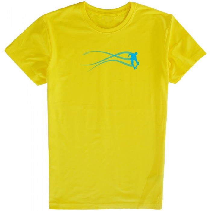 [해외]KRUSKIS Skate Estella 숏 슬리브 T-shirt 반팔 티셔츠 14137332818 Yellow