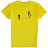 [해외]KRUSKIS Skate Shadow Short 슬리브 T-shirt 반팔 티셔츠 14137332923 Yellow