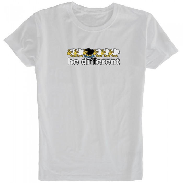 [해외]KRUSKIS Be Different Surf 숏 슬리브 T-shirt 반팔 티셔츠 14137333017 White