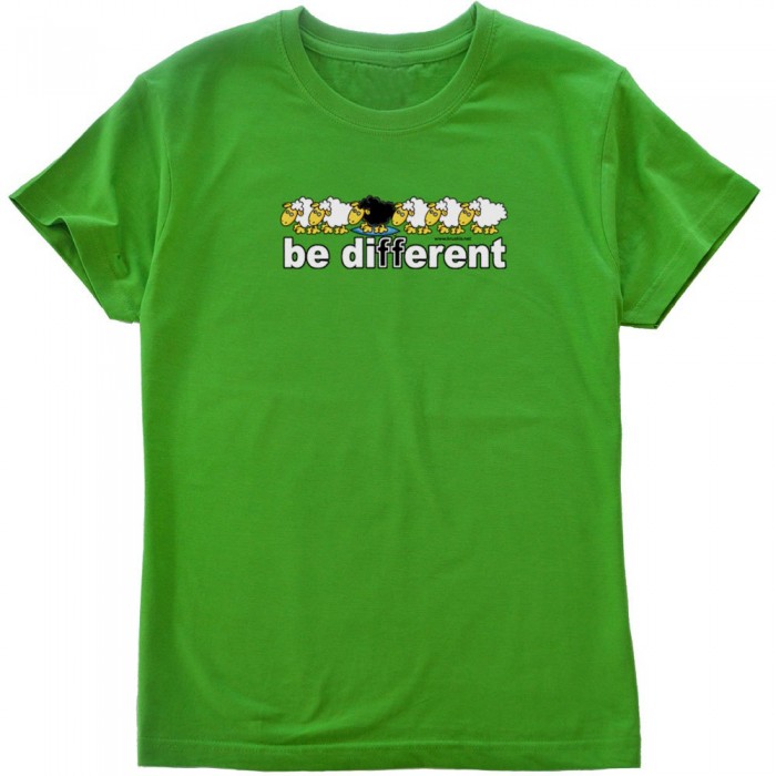 [해외]KRUSKIS Be Different Surf 숏 슬리브 T-shirt 반팔 티셔츠 14137333018 Green