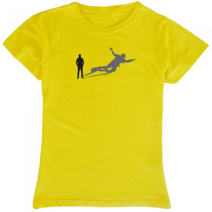 [해외]KRUSKIS 반팔 티셔츠 Dive Shadow 10137332830 Yellow