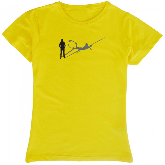 [해외]KRUSKIS Spearfishing Shadow 반팔 티셔츠 10137332835 Yellow