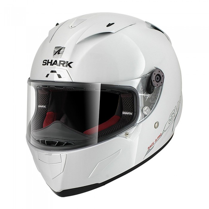 [해외]샤크 Race R 프로 Blank 풀페이스 헬멧 9137223890 White