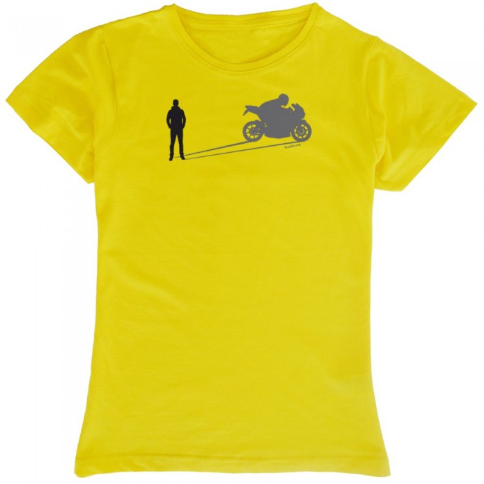 [해외]KRUSKIS Motorbike Shadow 반팔 티셔츠 9137332900 Yellow