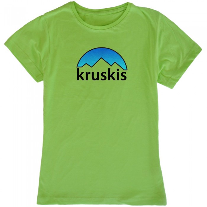[해외]KRUSKIS Mountain Silhouette 반팔 티셔츠 4137332935 Light Green