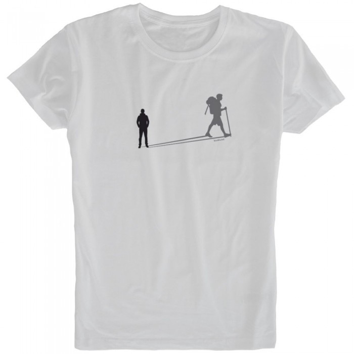 [해외]KRUSKIS Trekk Shadow 반팔 티셔츠 4137332847 White