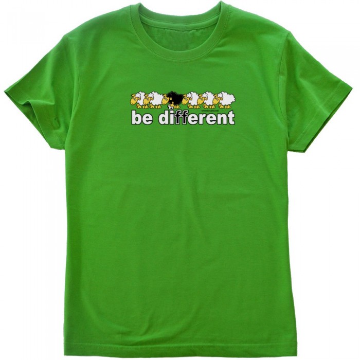 [해외]KRUSKIS Be Different Football 반팔 티셔츠 3137332998 Green