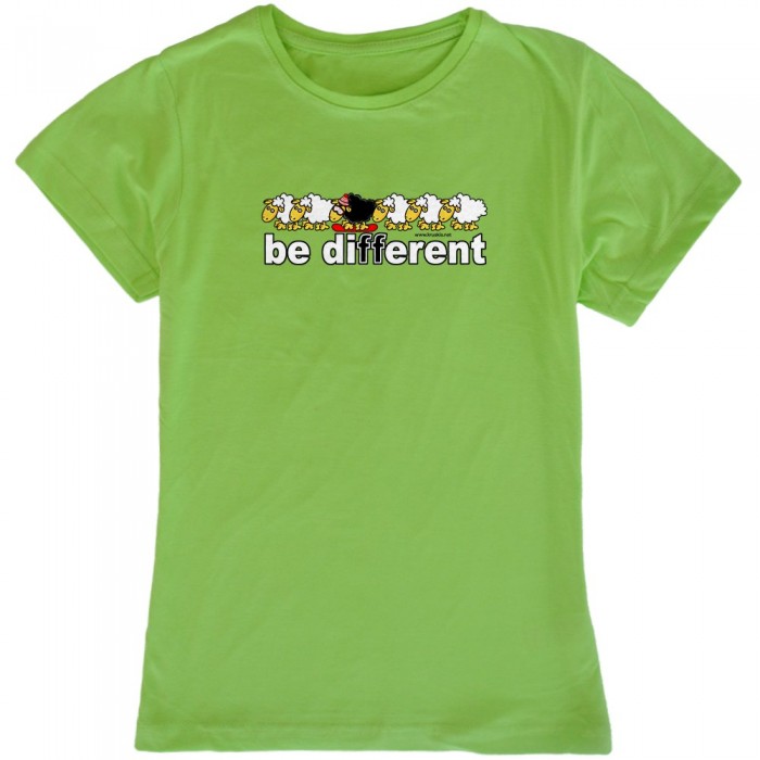 [해외]KRUSKIS 반팔 티셔츠 Be Different Snowboarding 5137332955 Light Green