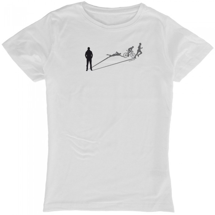 [해외]KRUSKIS Triathlon Shadow 반팔 티셔츠 6137332884 White