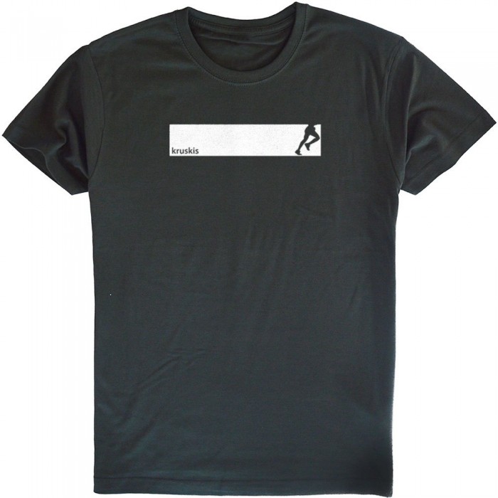 [해외]KRUSKIS Run 프레임 반팔 티셔츠 6137332707 Dark Grey