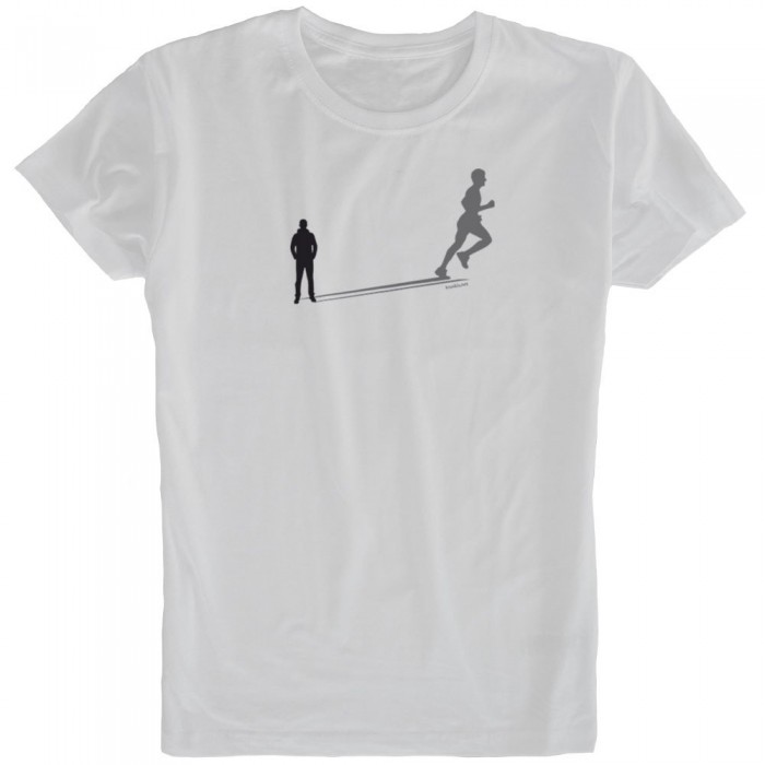 [해외]KRUSKIS Run Shadow 반팔 티셔츠 6137332907 White