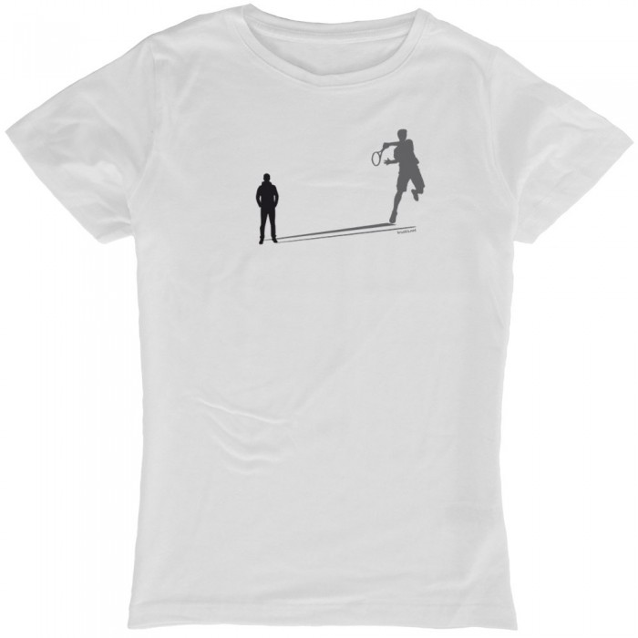 [해외]KRUSKIS 테니스 Shadow 반팔 티셔츠 12137332874 White