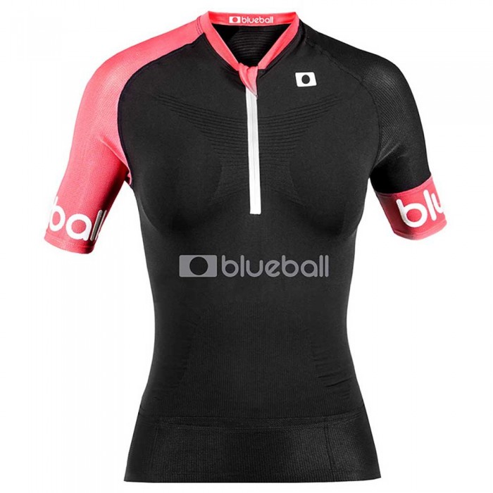 [해외]BLUEBALL SPORT Compression 반팔 티셔츠 6137339888 Black / Pink