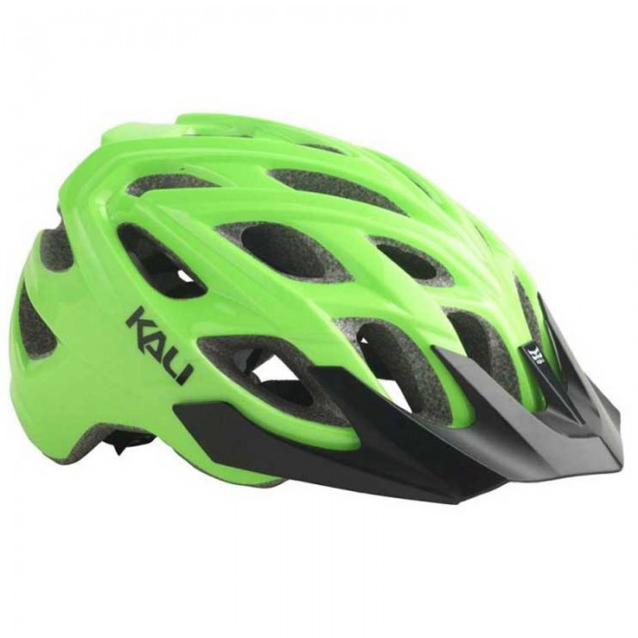 [해외]KALI PROTECTIVES Chakra MTB 헬멧 1137205209 Hi Viz Green