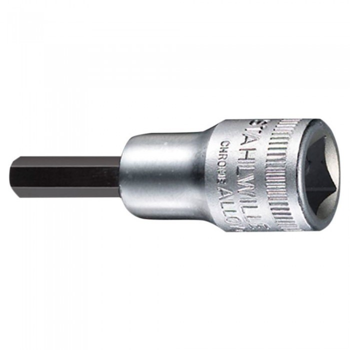 [해외]STAHLWILLE 열쇠 Inhex Socket 3/8´´ 1/4´´ 9137338923 Alloy Steel Chrome
