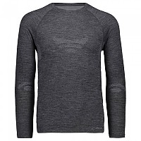 [해외]CMP 긴팔 베이스 레이어 Seamless Sweat 39Y4017 5137372806 Black Melange