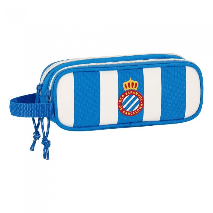 [해외]SAFTA 더블 필통 RCD Espanyol 137342706 White / Blue