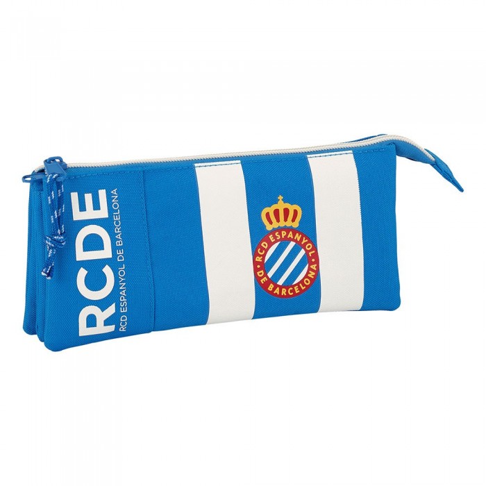 [해외]SAFTA 필통 RCD Espanyol Triple 137342711 White / Blue