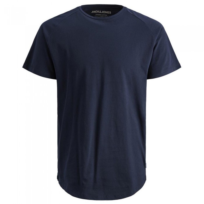 [해외]잭앤존스 Curved O-넥 Regular Fit 반팔 티셔츠 137377998 Navy Blazer