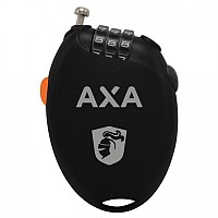 [해외]AXA Roll Combination 케이블 잠금 장치 1137377087 Black